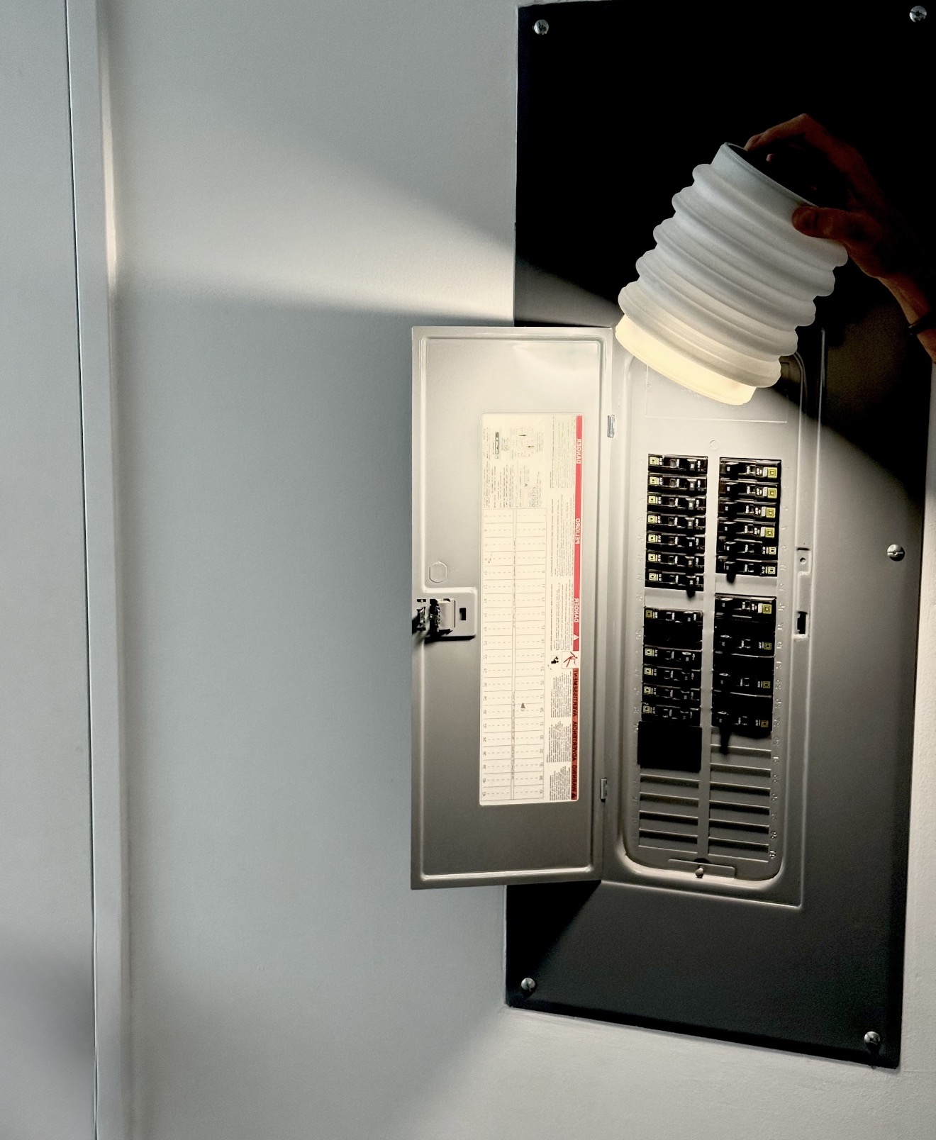 Haven Lantern in use during a power outage